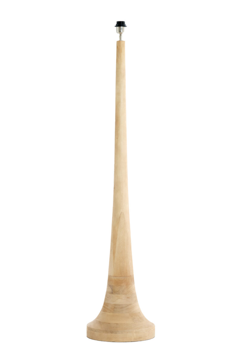 Lámpara de diseño moderno con base de madera Light & Living Jovany - H. 135 cm - Imagen 2