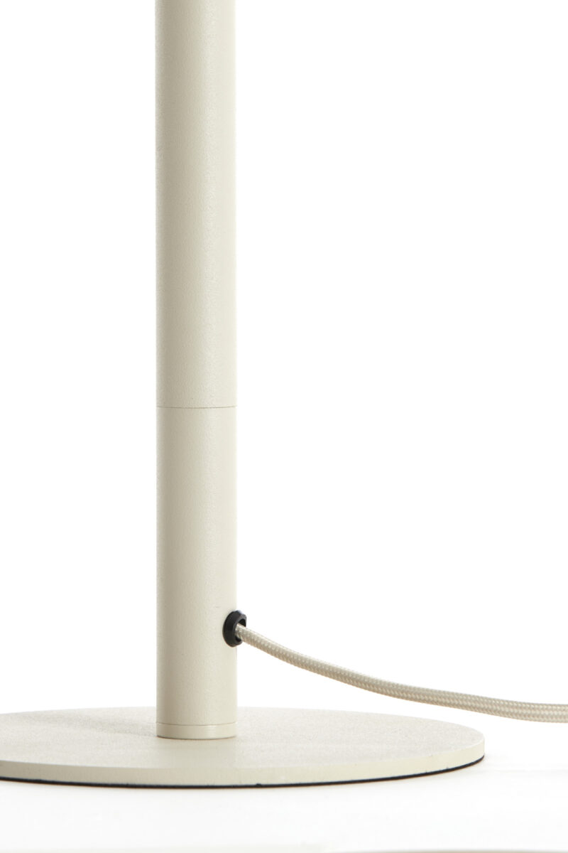 Base de lámpara beige de metal Light & Living Rodrigo - H. 37,5 cm - Imagen 4