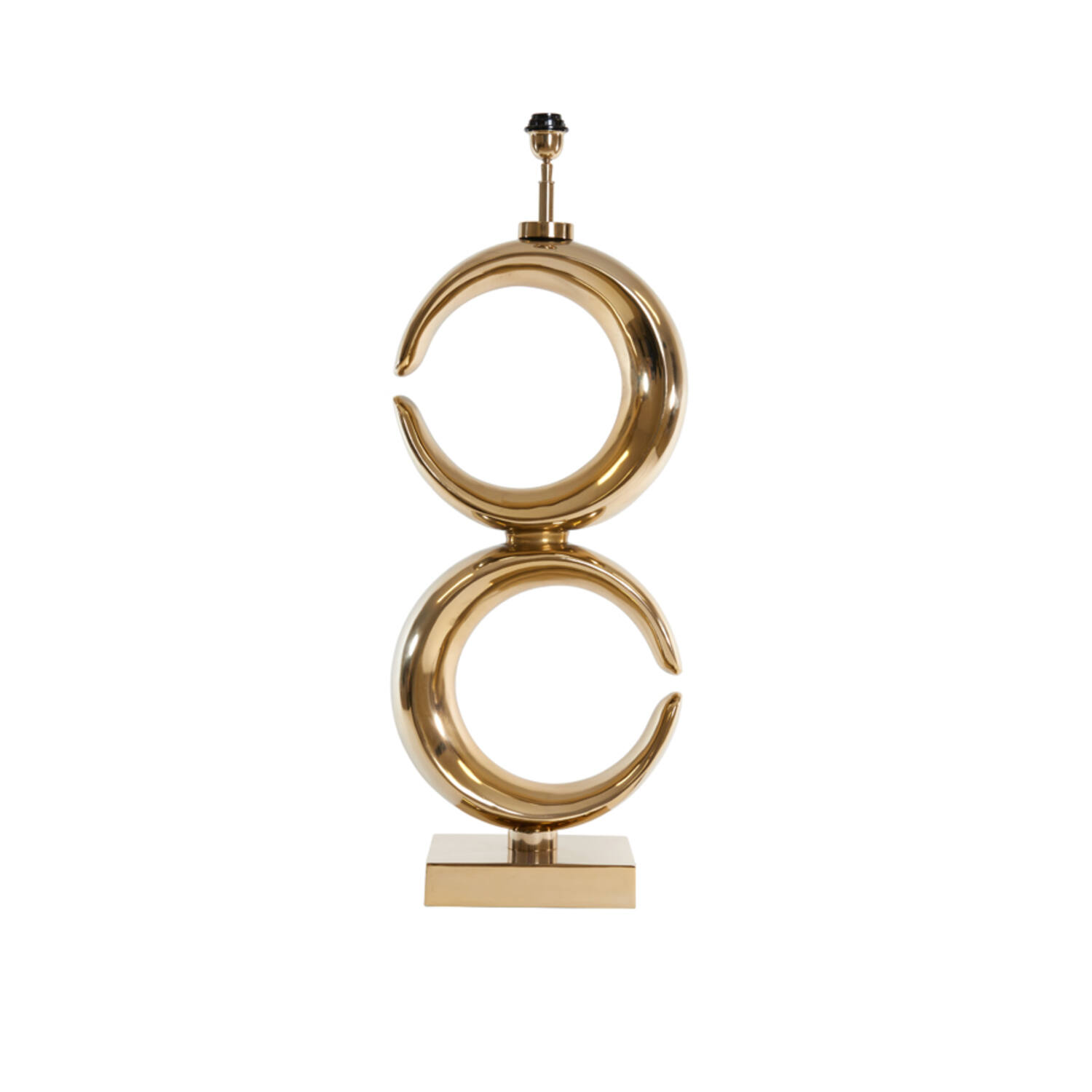Base de lámpara de diseño color dorado Light & Living Maan - H. 99 cm