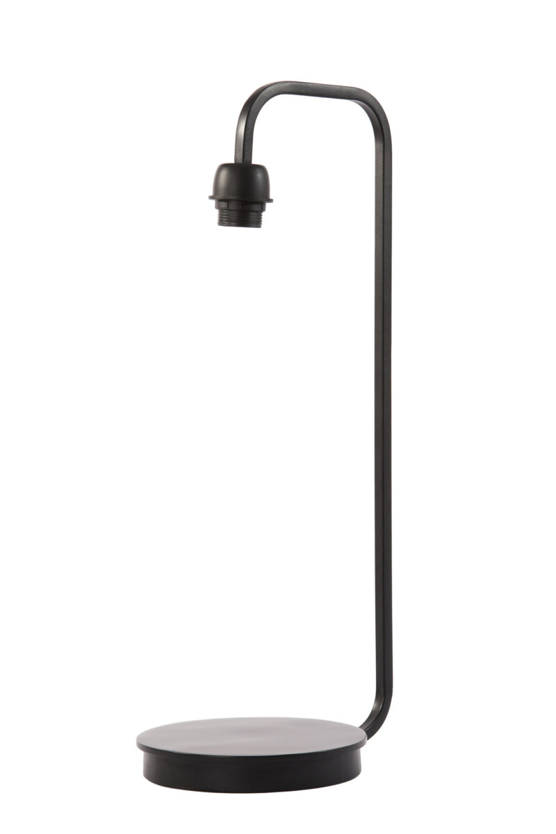 Base de lámpara negra moderna Light & Living Mareno - H. 60 cm - Imagen 3