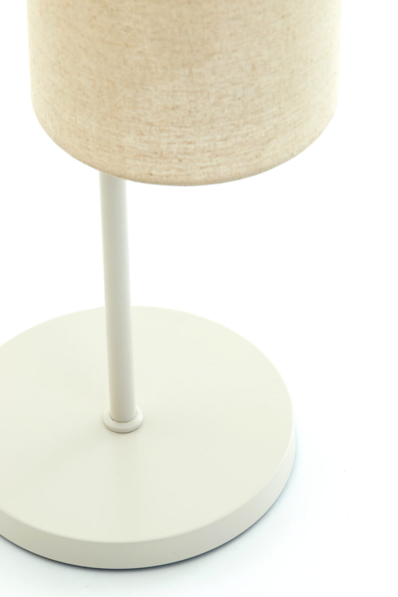 Lámpara de pie beige con pantallas decorativas Light & Living Benigno - H. 155,5 cm - Imagen 5