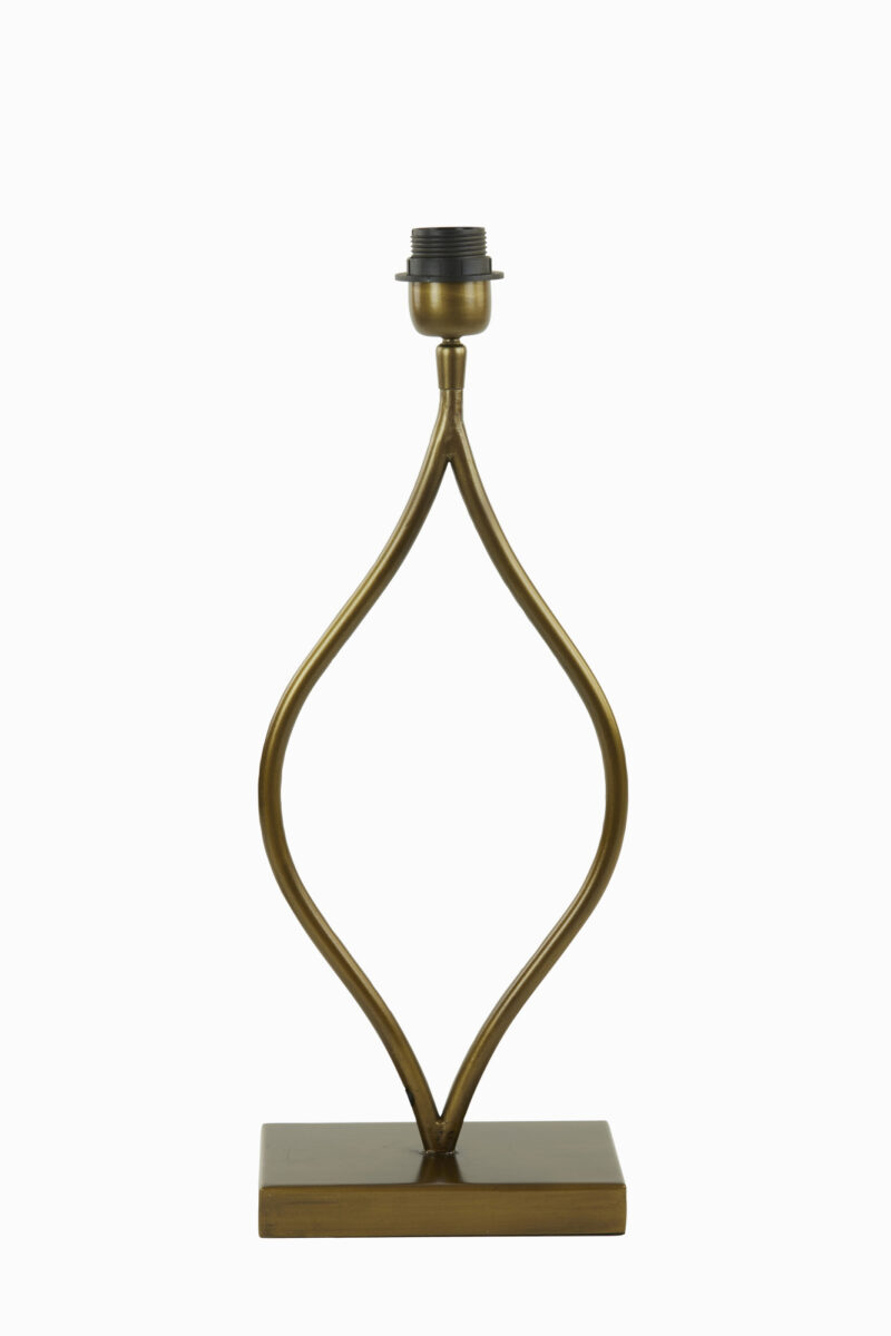 Base de lámpara moderna ovalada Light & Living Okno - H. 47 cm - Imagen 2