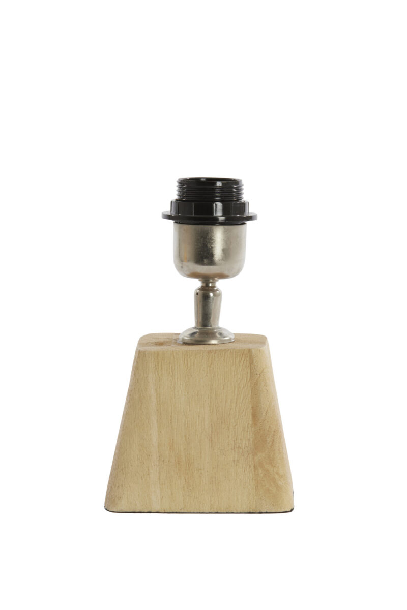 Base de lámpara de madera moderna Light & Living Kardan - H. 19 cm - Imagen 2