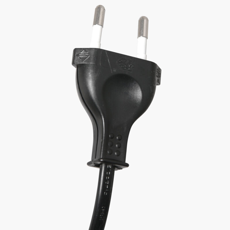 Lámpara minimalista negra con pantalla textil Anne Lighting Curve - Imagen 14