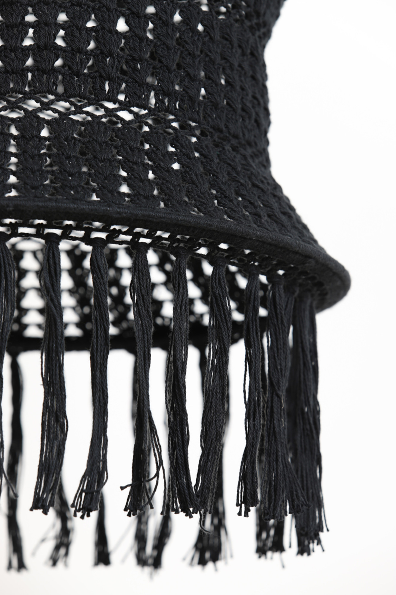 Pantalla negra trenzada Light & Living Sanika - Imagen 4