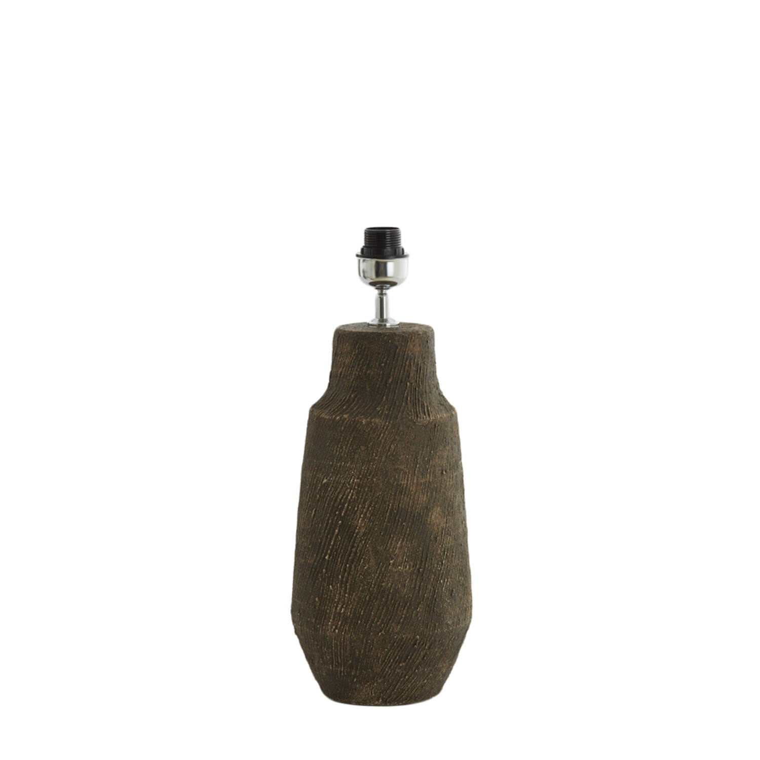 Base de lámpara rústica estructura de madera Light & Living Kidira - H. 49,5 cm