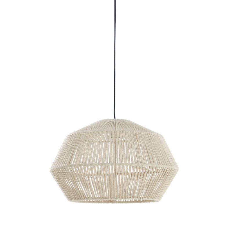 Lámpara de alambre en color crema Light & Living Deya - Ø 49 cm