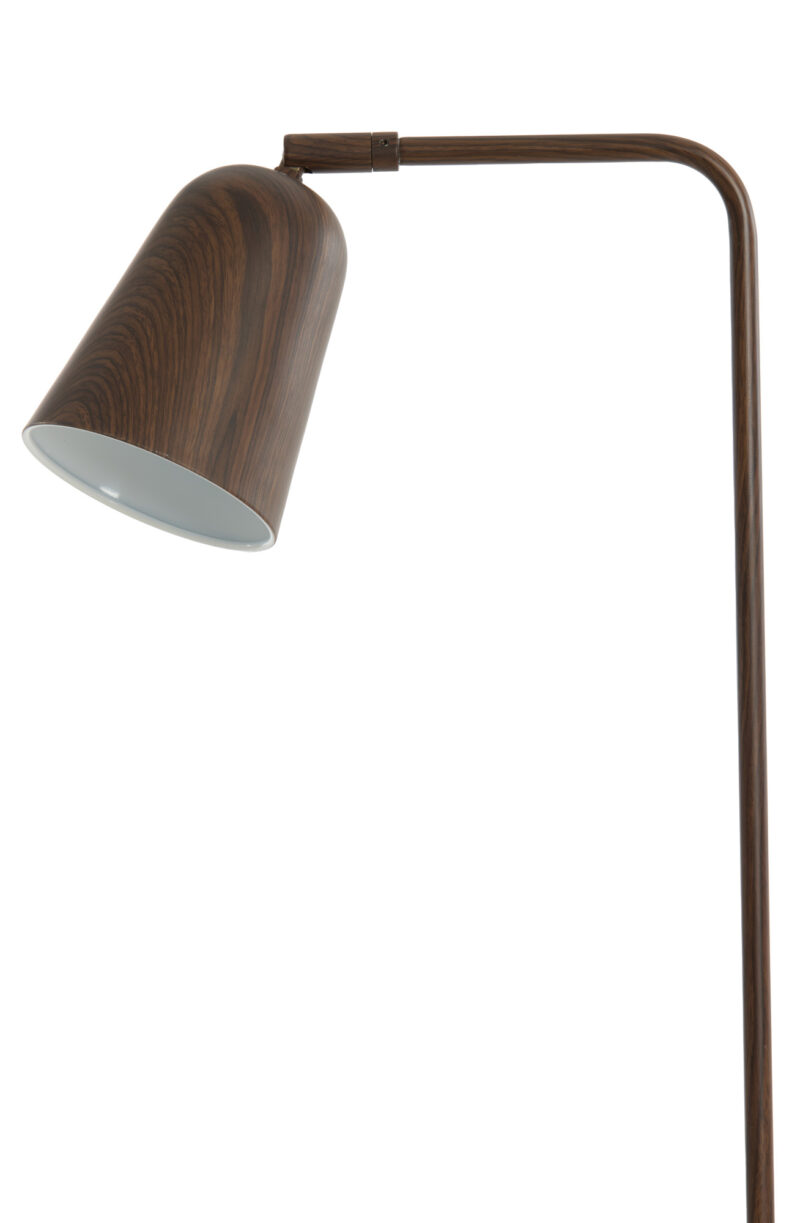 Lámpara de pie de metal marrón Light & Living Salomo - H. 147 cm - Imagen 4