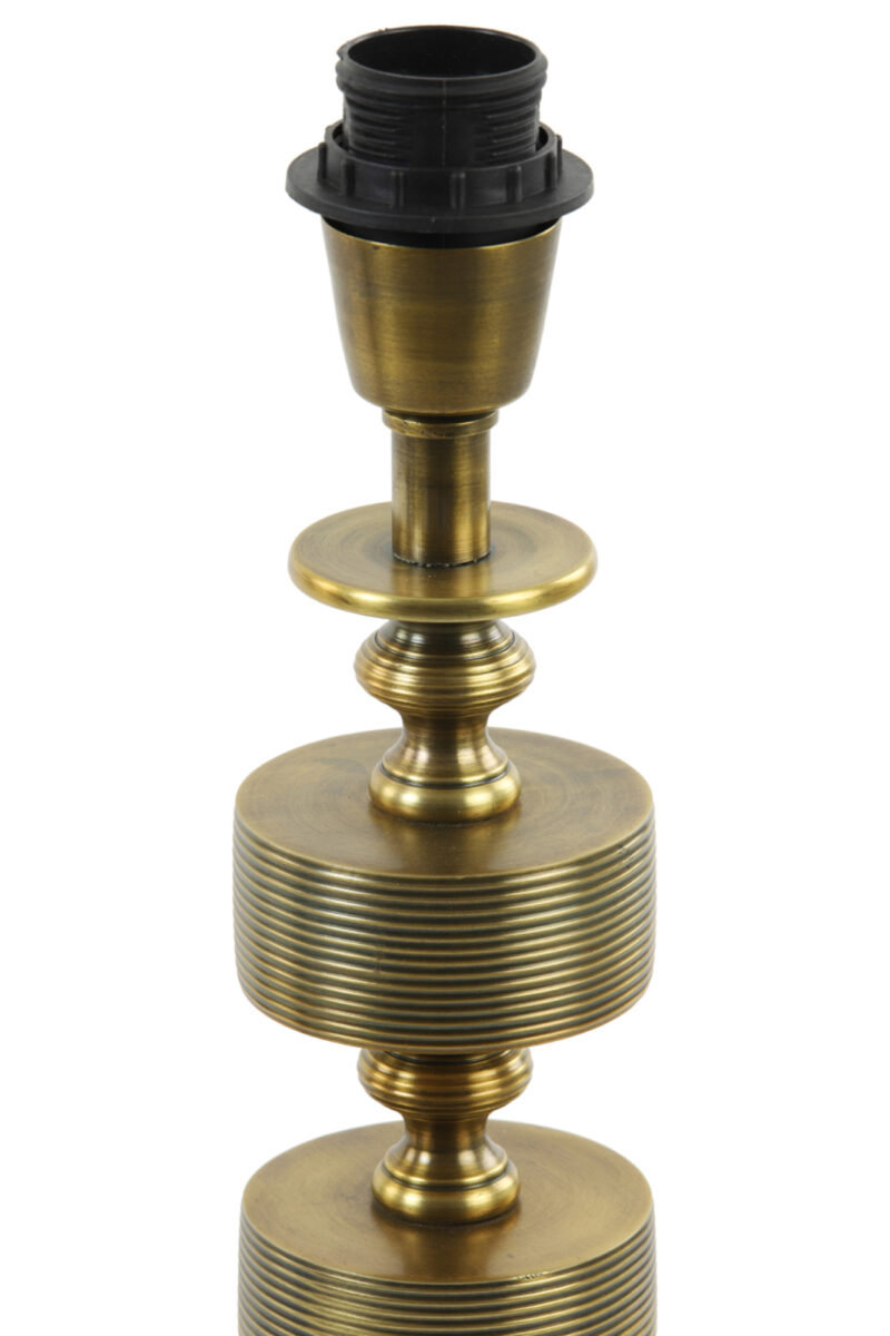 Base de lámpara moderna con estrías Light & Living Gody - H. 43 cm - Imagen 4