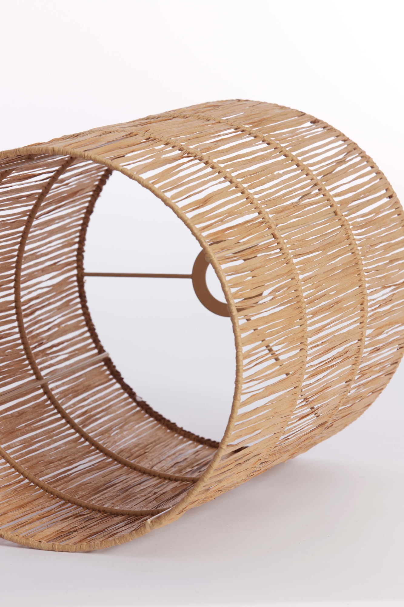 Pantalla de lámpara de ratán cilindro Light & Living Lanzano - Imagen 8