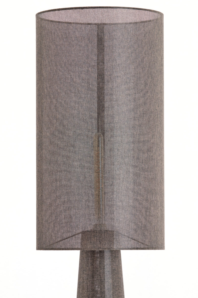Lámpara de pie gris vintage Light & Living Micky - H. 180 cm - Imagen 3
