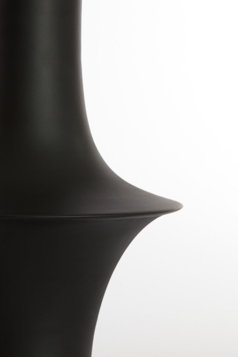 Base de lámpara negra diseño contemporáneo Light & Living Jeff - H. 52 cm - Imagen 5