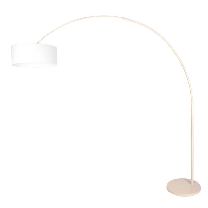 Lámpara crema con pantalla blanca Steinhauer Sparkled Light - Imagen 2