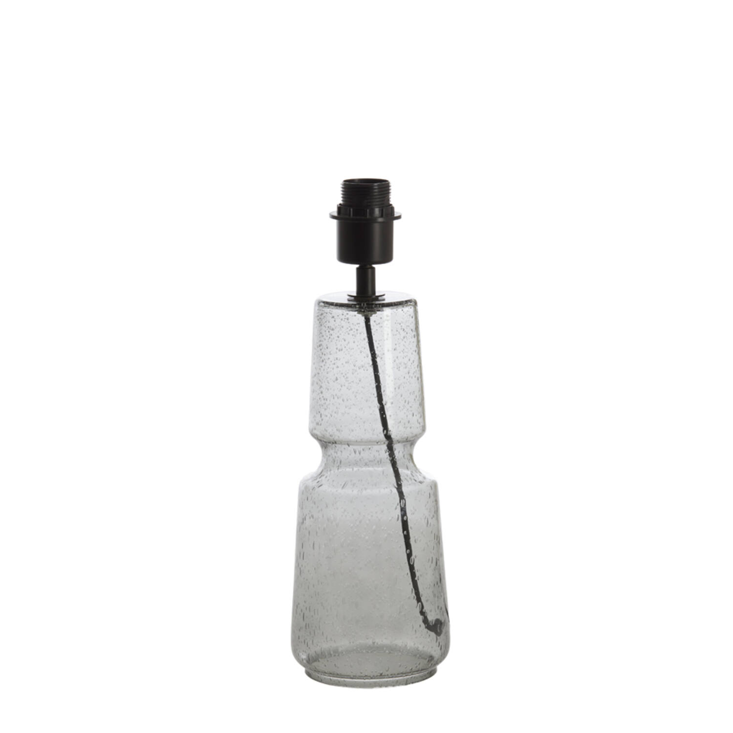 Base de lámpara de vidrio con textura Light & Living Labin - H. 39 cm