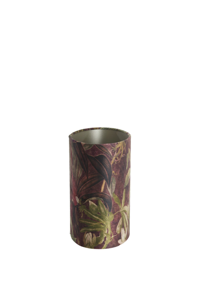 Pantalla de lámpara con estampado de flores en color Light & Living Passion - H. 25 cm - Imagen 4