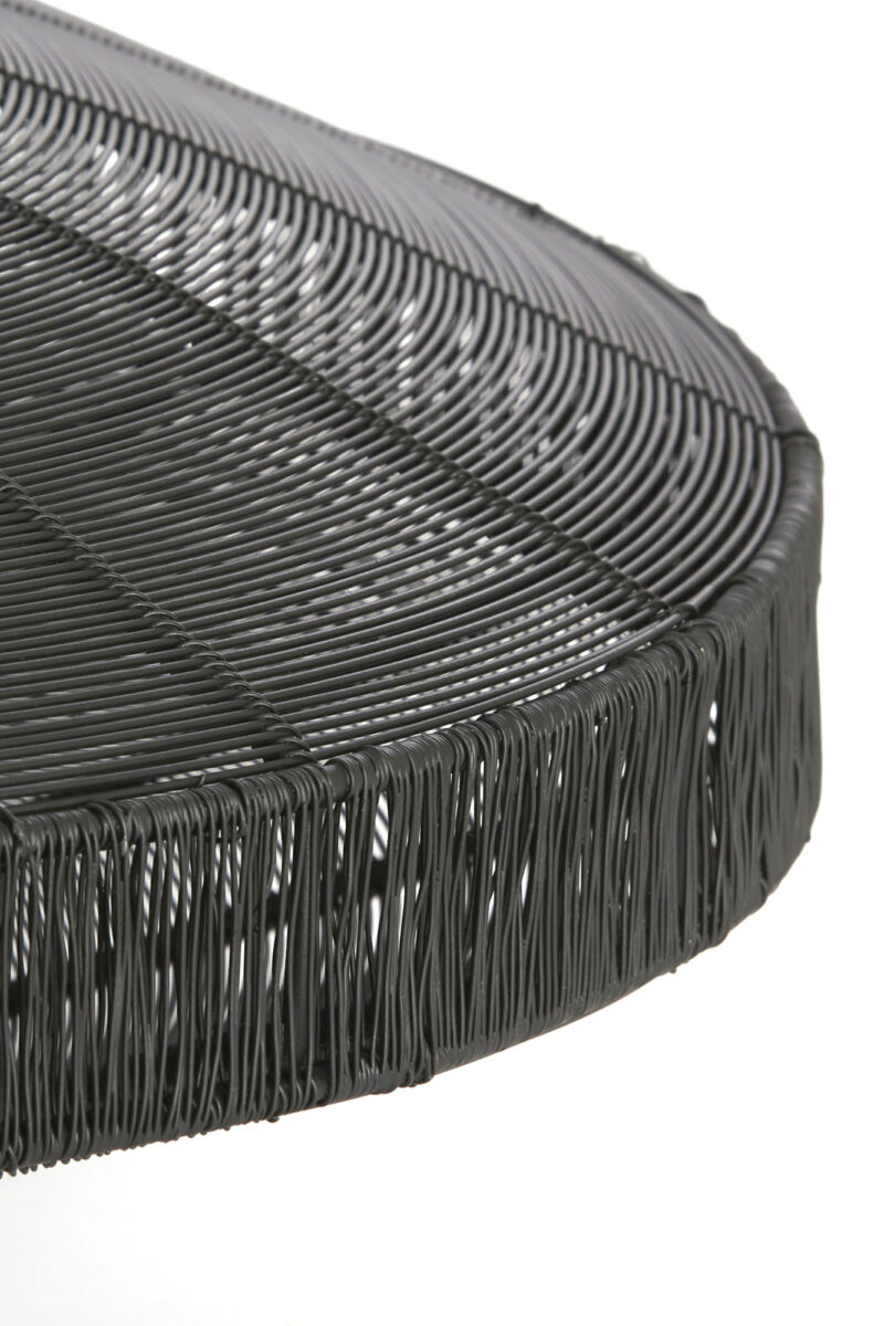 Lámpara de techo negra con diseño trenzado Light & Living Bahala – An. 51 cm - Imagen 6