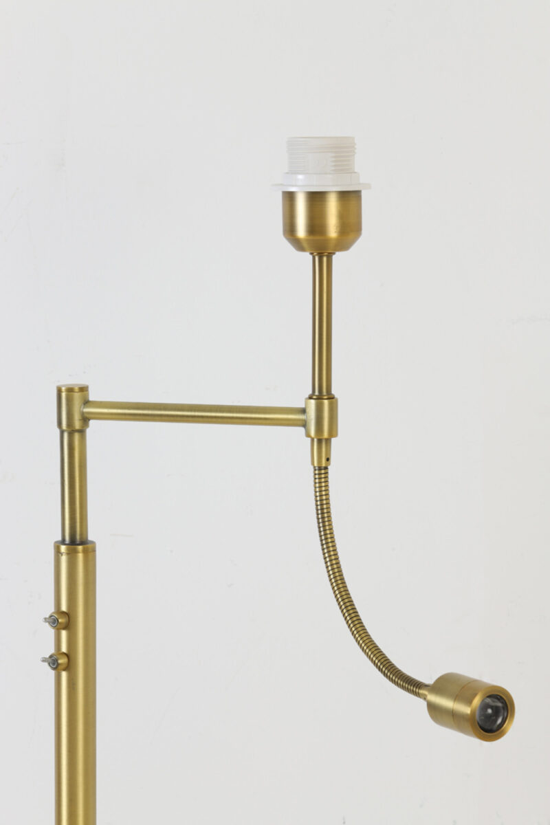 Estructura de lámpara de pie color dorado Light & Living Calgary - H. 138 cm - Imagen 5