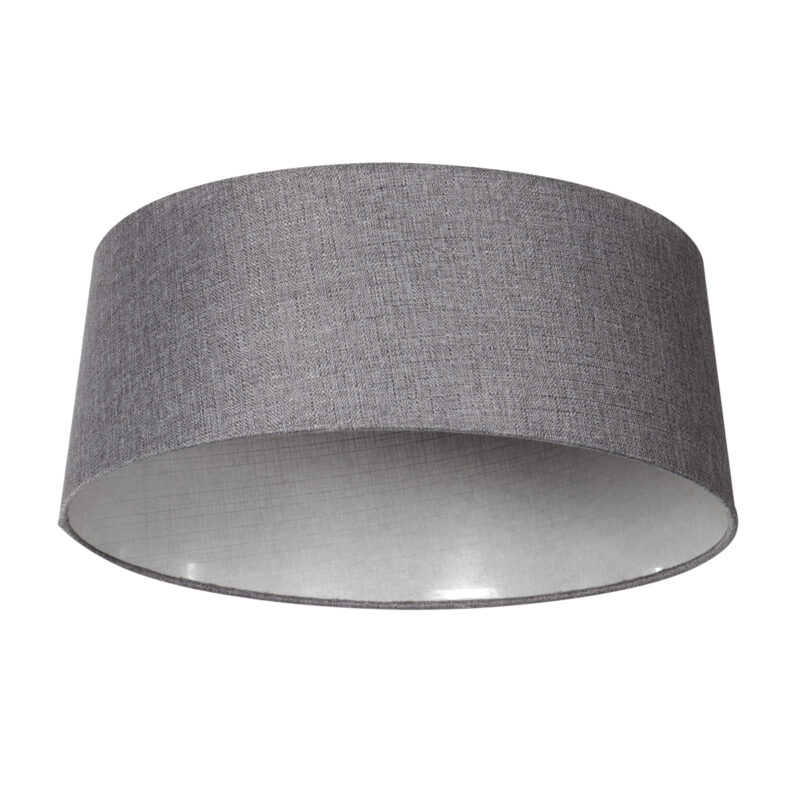 Pantalla de lámpara gris con forma cónica Anne Lighting - Ø 50 cm - Imagen 6