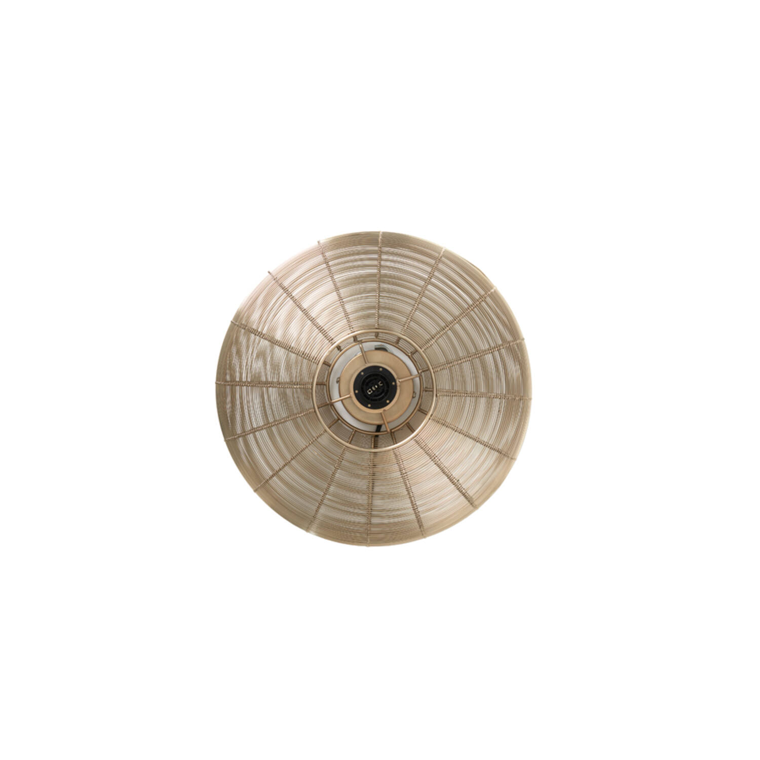 Lámpara colgante circular de ratán Light & Living Bahoto – An. 40 cm
