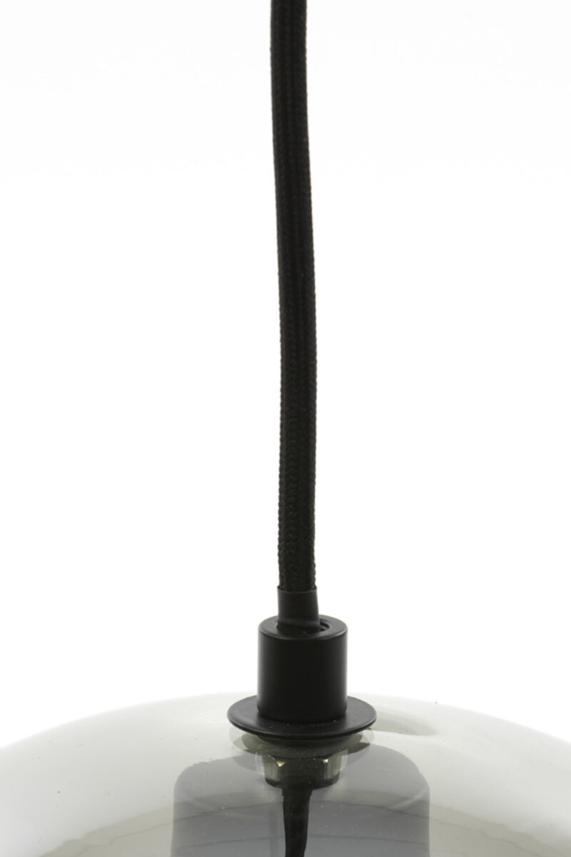 Lámpara esférica de vidrio ahumado Light & Living Subar - Ø 25 cm - Imagen 6