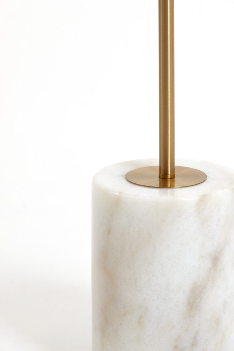 Lámpara de pie clásica con esfera blanca de vidrio Light & Living Medina – H. 156 cm - Imagen 8
