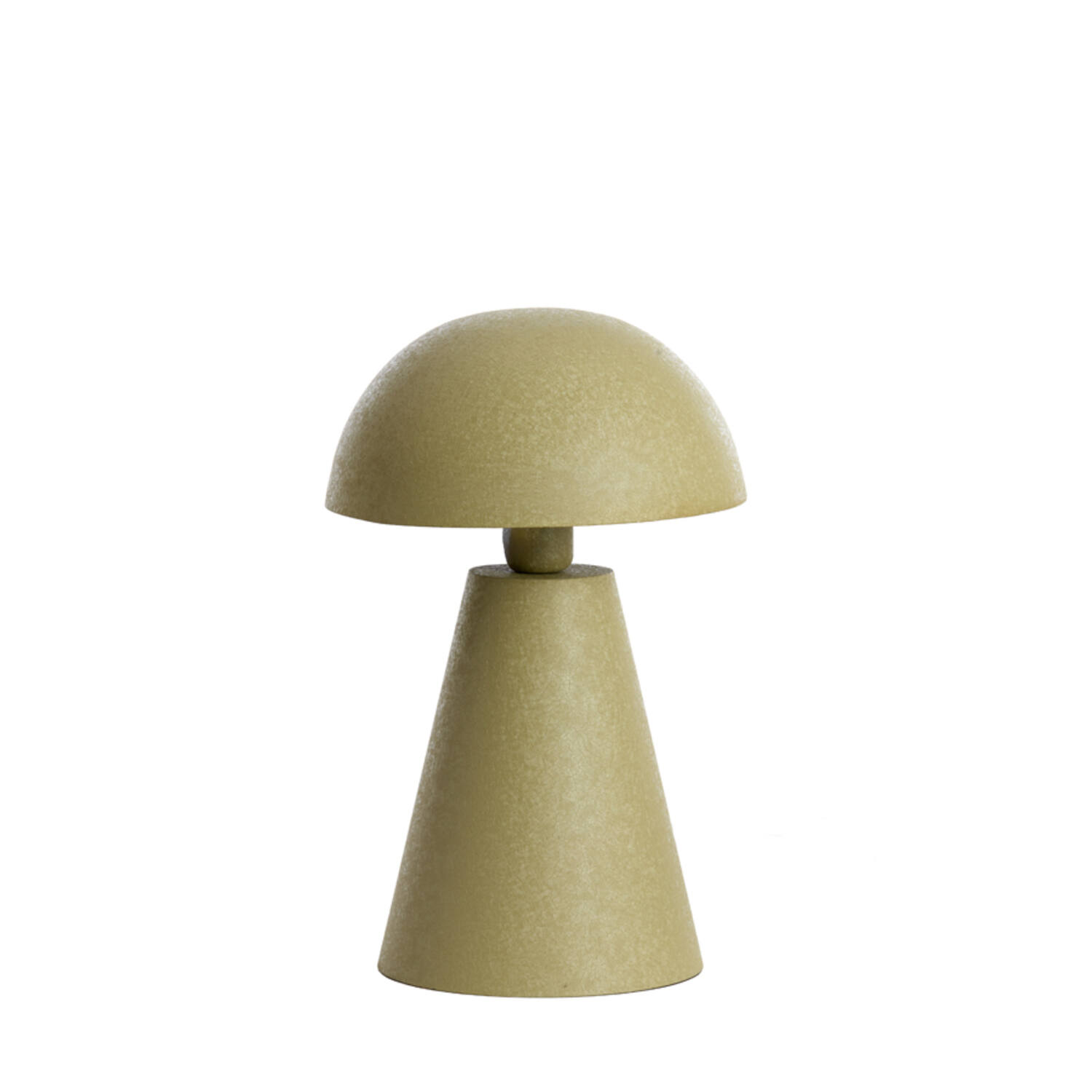 Lámpara de mesa verde metálico Light & Living Surrina - H. 41 cm