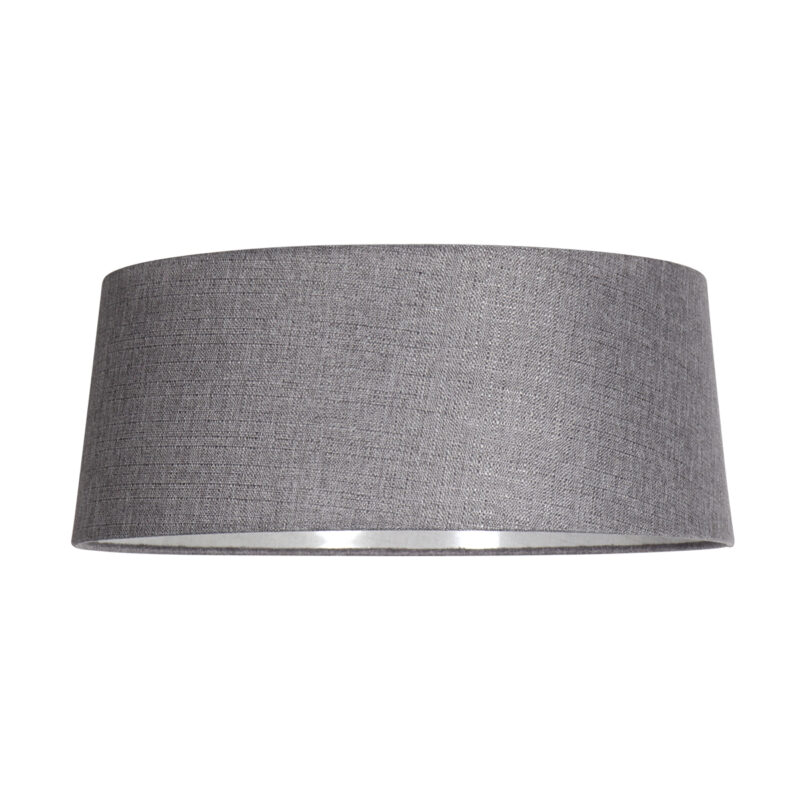 Pantalla de lámpara gris con forma cónica Anne Lighting - Ø 50 cm