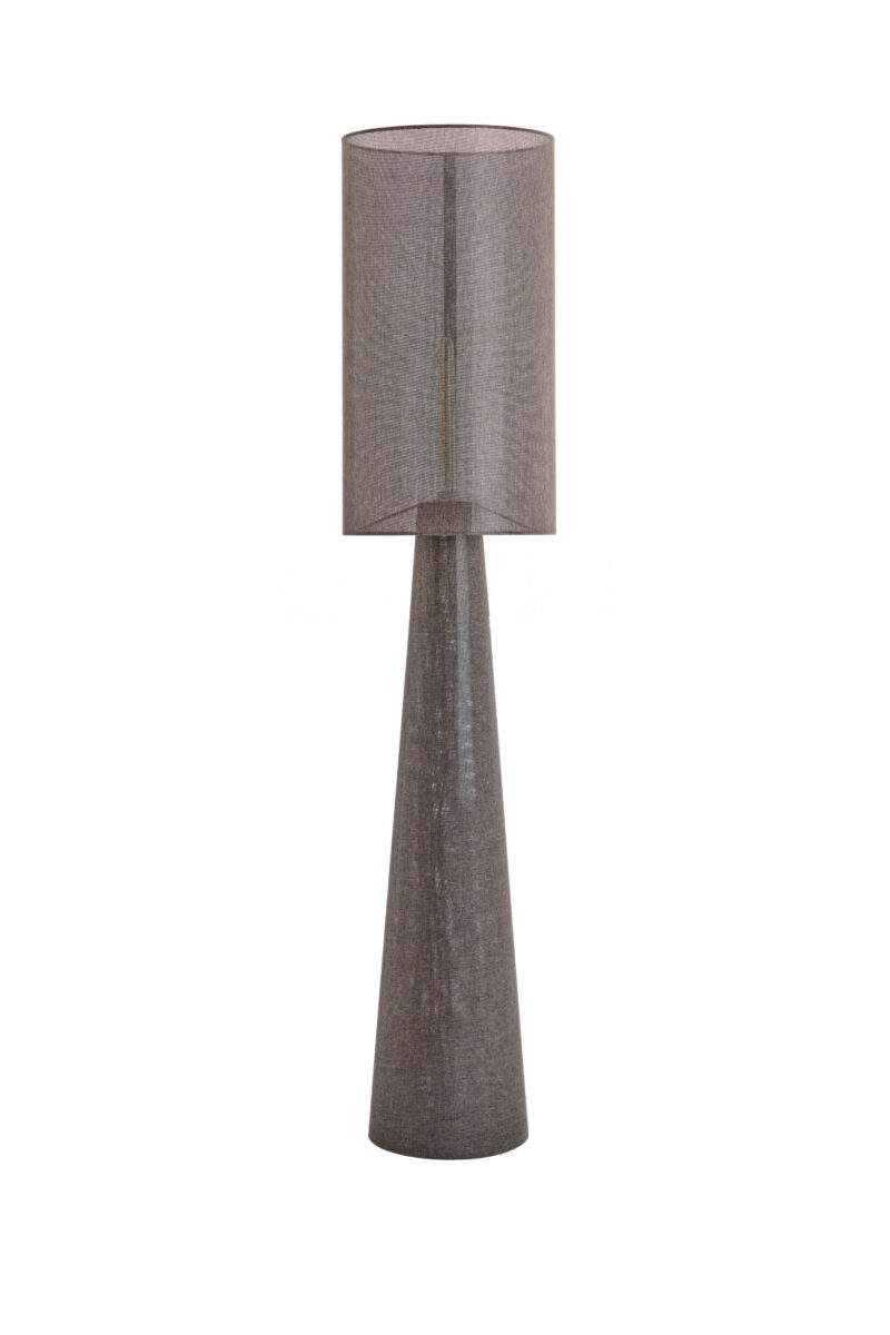 Lámpara de pie gris vintage Light & Living Micky - H. 180 cm - Imagen 2