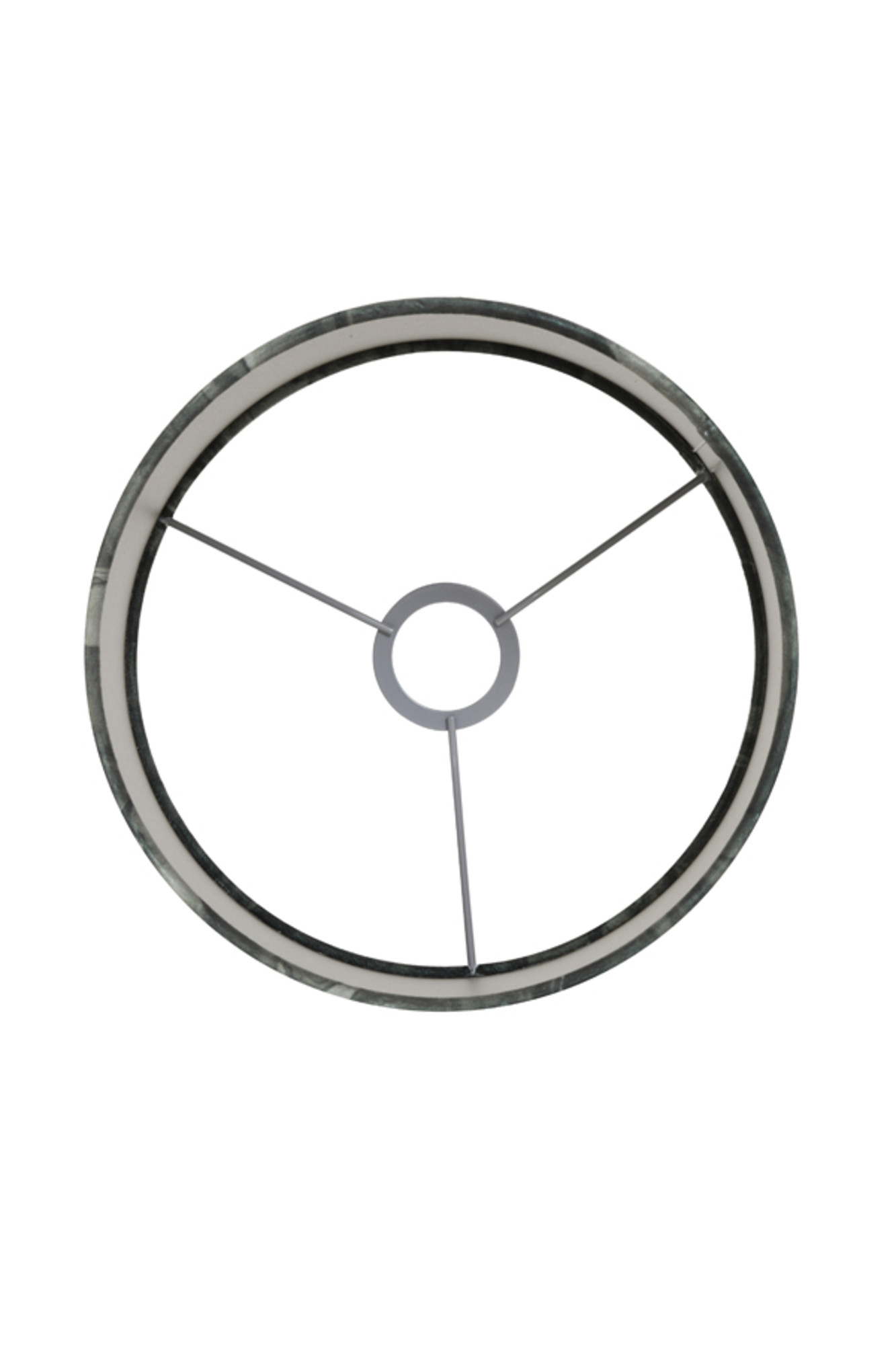 Pantalla de lámpara de mármol negro cilindro Light & Living Marble - Imagen 5