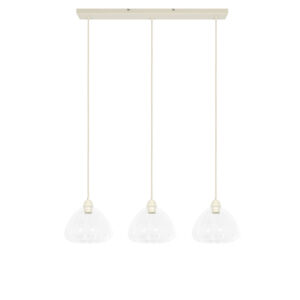Lámpara elegante con pantallas de vidrio Light & Living Bisho – An. 94 cm