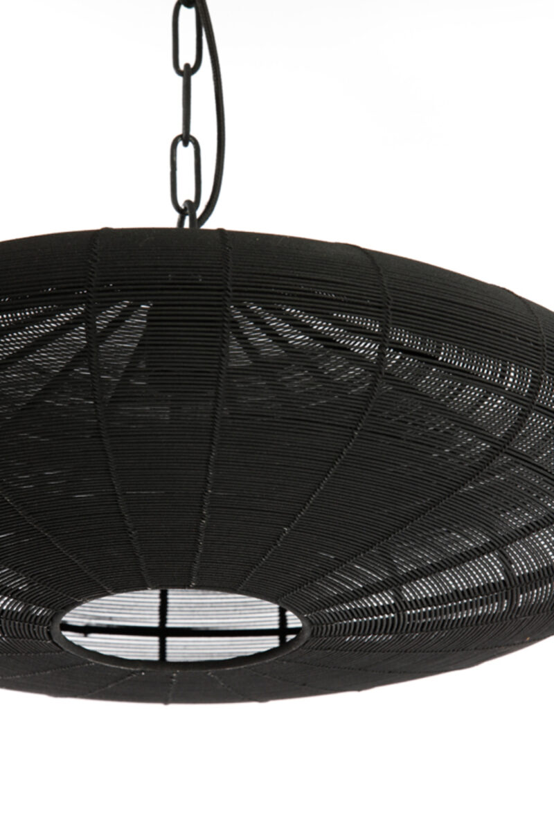 Lámpara ovalada negra con diseño moderno Light & Living Bahoto - Ø 51 cm - Imagen 3