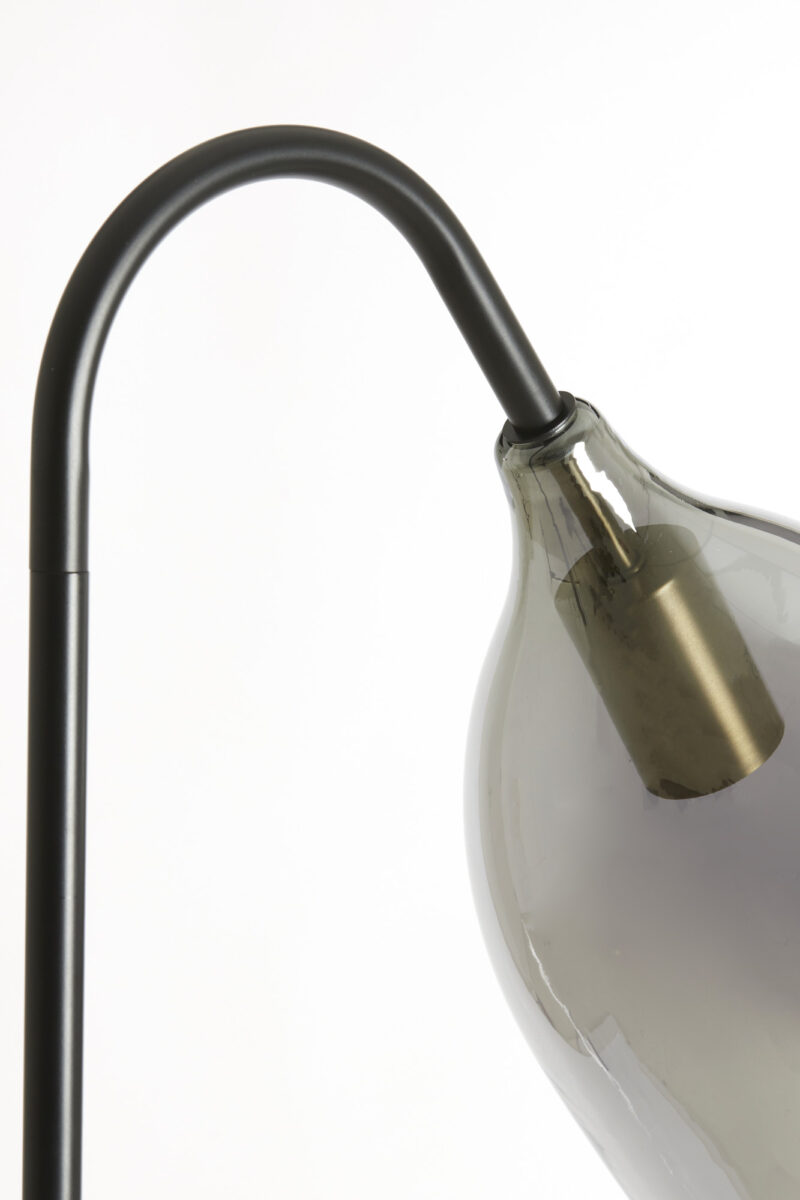 Lámpara de pie moderna con difusor de vidrio orientado Light & Living Lukaro - H. 160 cm - Imagen 7