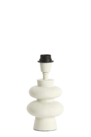 Alternative view of Base de lámpara moderna cerámica blanca Light & Living Olona