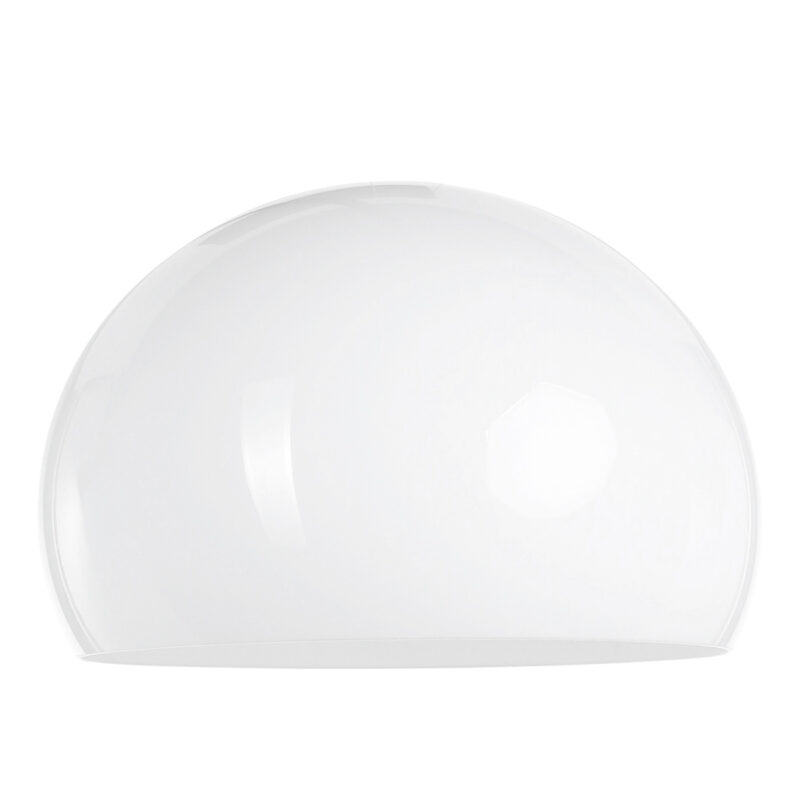 Lámpara de arco beige con pantalla blanca Steinhauer Sparkled Light - Imagen 5