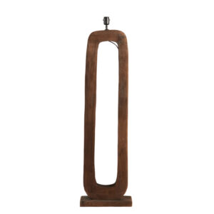 Base de lámpara de mesa de madera Light & Living Kelafo - H. 125 cm