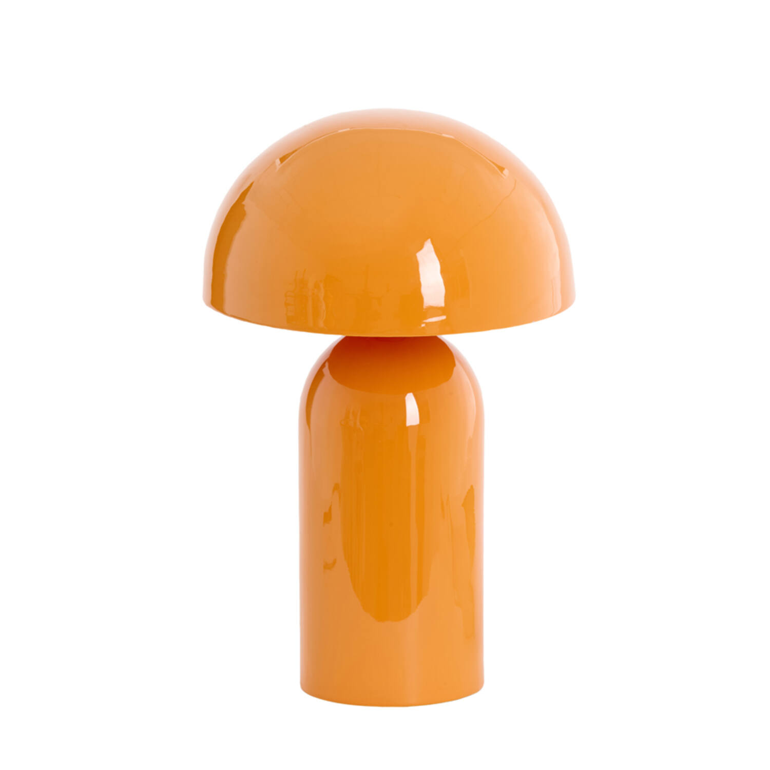 Lámpara de diseño de seta naranja Light & Living Tolima - H. 48 cm