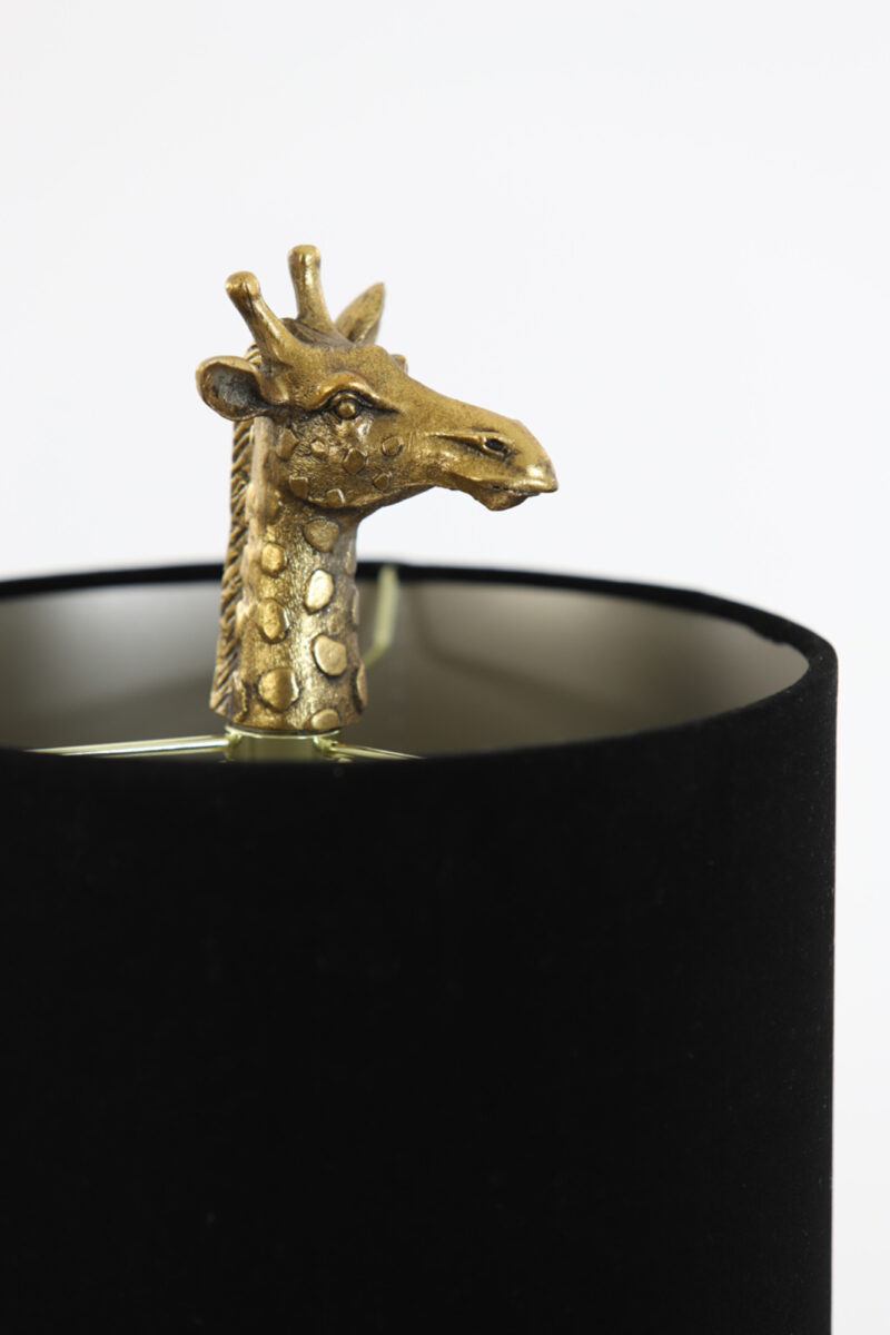 Lámpara de mesa jirafa dorada Light & Living Giraffe – H. 68 cm - Imagen 8