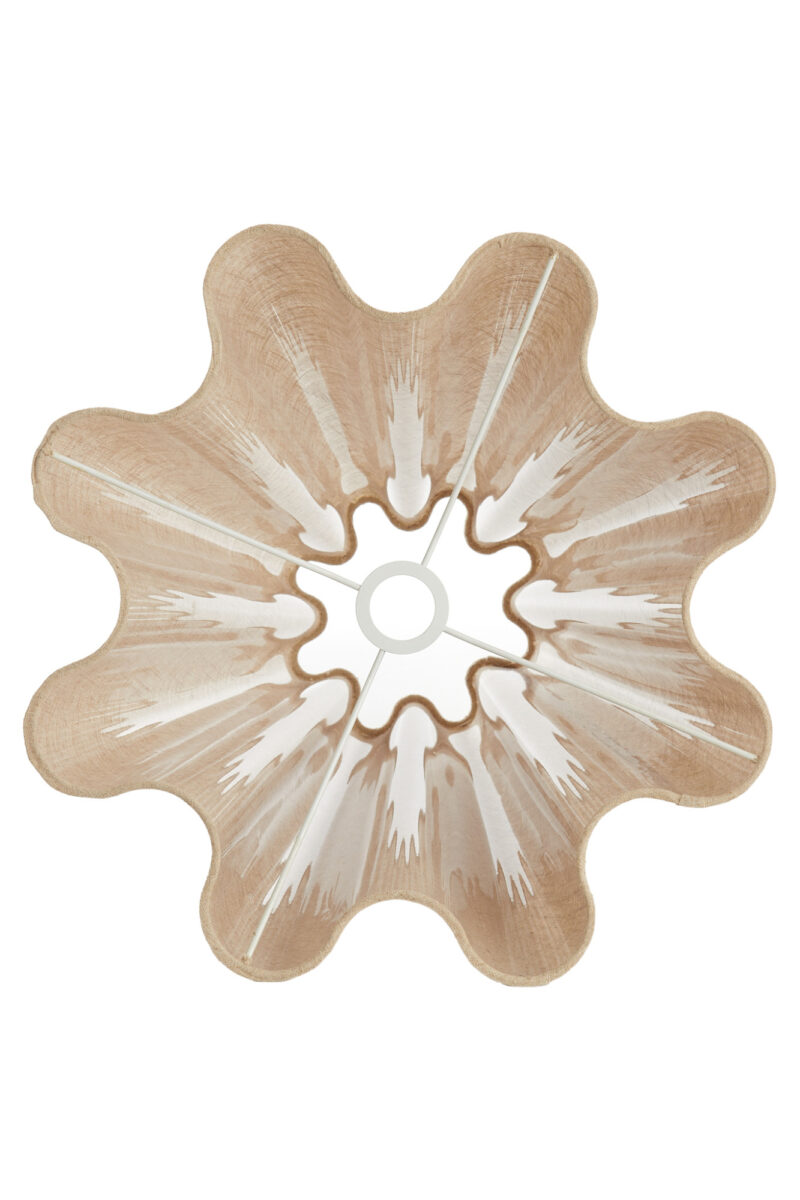 Pantalla de lámpara de tela color beige Light & Living Bezaha - Ø 18,5 cm - Imagen 3