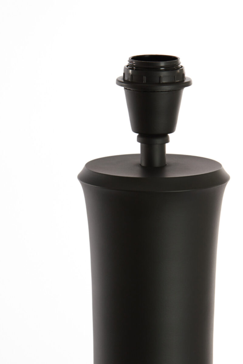 Base de lámpara negra diseño contemporáneo Light & Living Jeff - H. 52 cm - Imagen 3