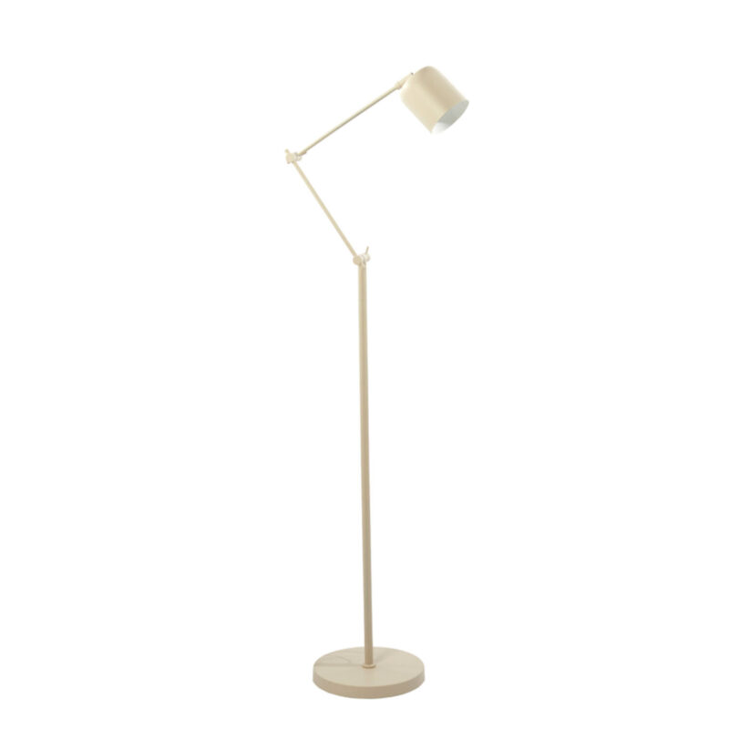 Lámpara de pie color crema moderna Light & Living Rijeka - H. 150 cm
