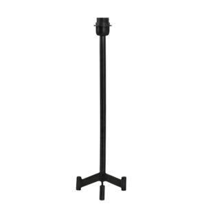 Pie de lámpara de color negro Light & Living Dennis - H. 50 cm