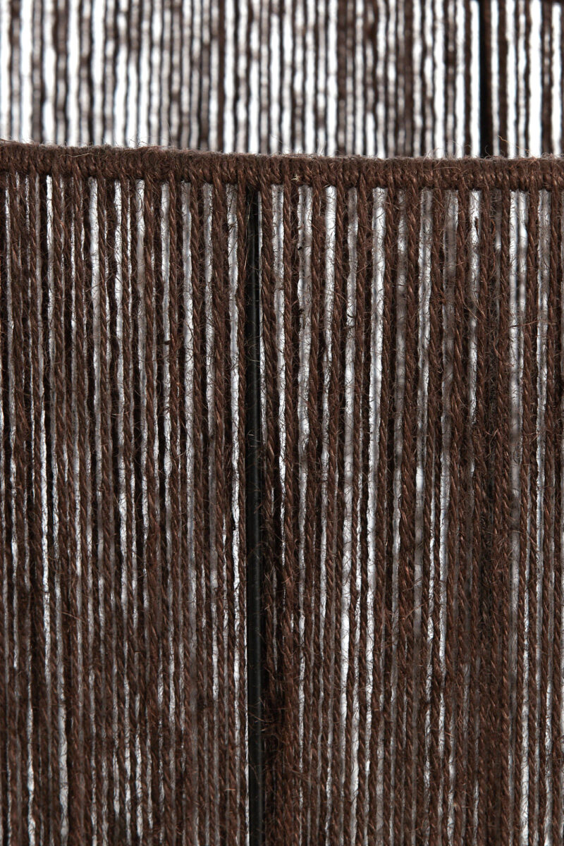 Pantalla de lámpara de hilo marrón cilindro Light & Living Tossa - Ø 40 cm - Imagen 5