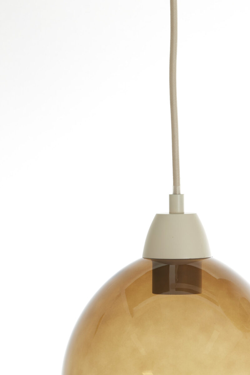 Lámpara metálica dorada con vidrio Light & Living Bisho – An. 104 cm - Imagen 6