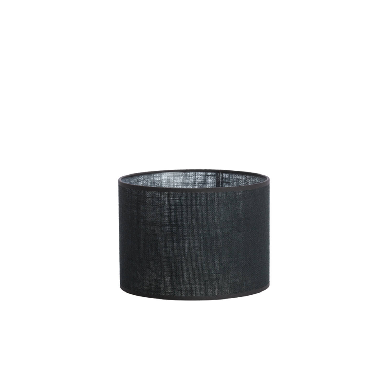 Pantalla cilíndrica negra Light & Living Sendai – Ø 25 cm