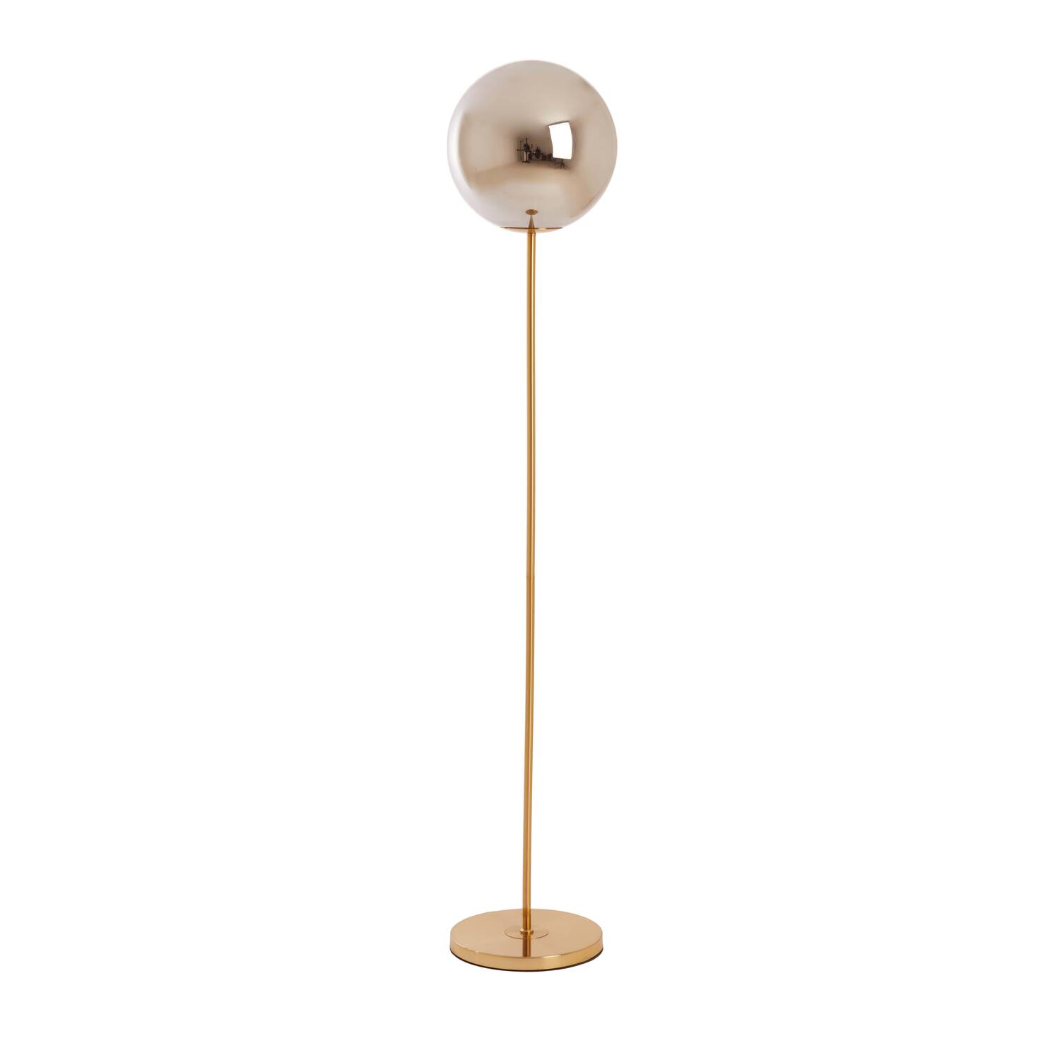 Moderna lámpara de pie dorada Light & Living Medina - H. 160 cm
