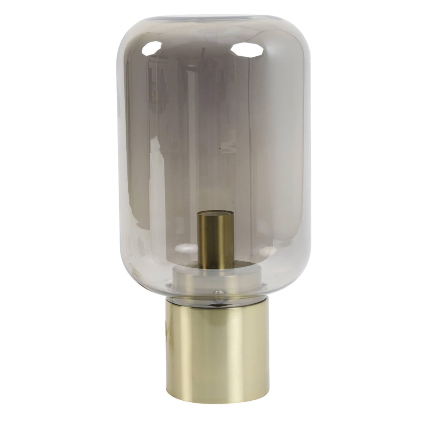 Lámpara cilíndrica de vidrio para mesa Light & Living Arturan – H. 43,5 cm
