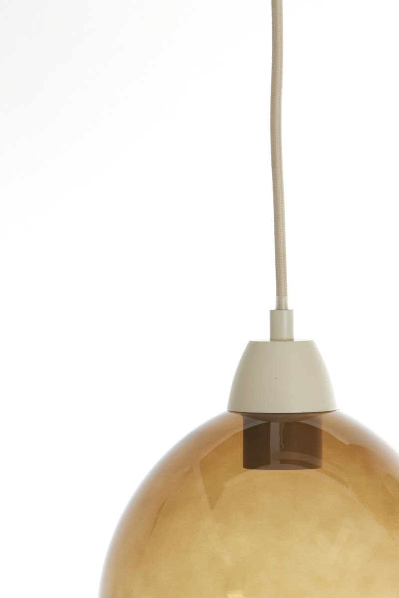 Lámpara dorada con cúpulas de vidrio Light & Living Bisho – An. 120 cm - Imagen 7
