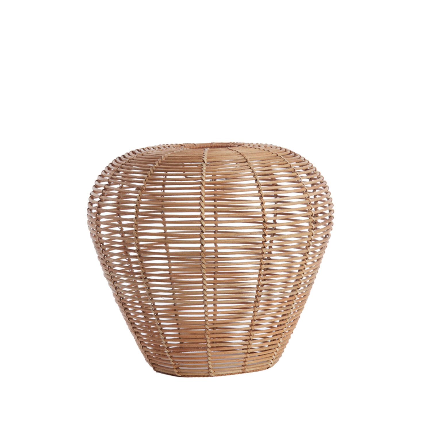 Pantalla de lámpara de ratán de tono natural Light & Living Latvia - Ø 38 cm