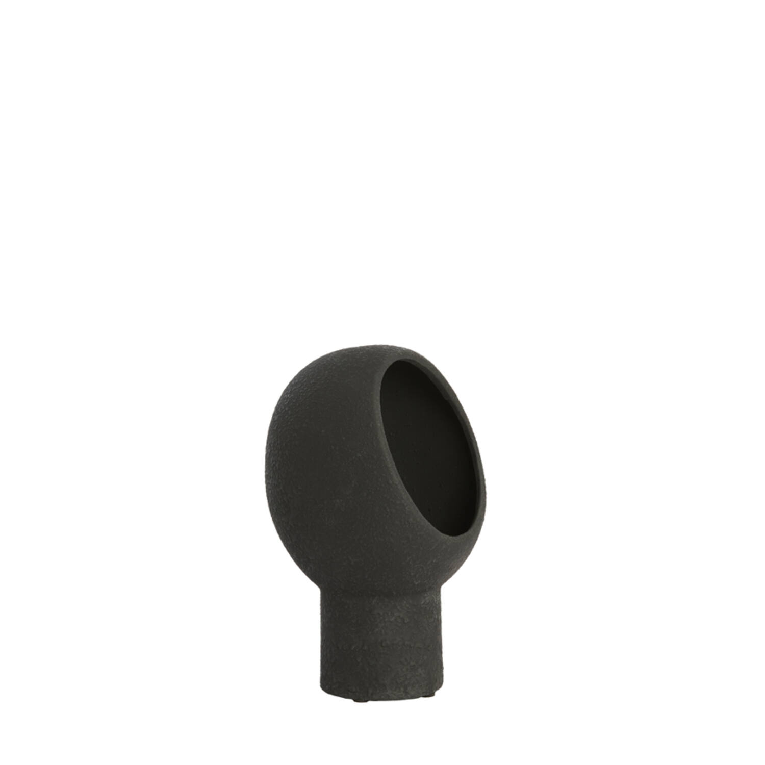 Lámpara de mesa negra diseño moderno compacta Light & Living Monk - H. 30 cm