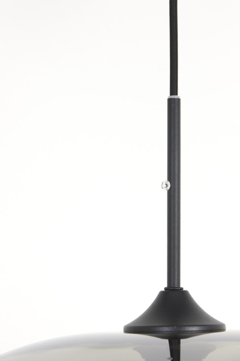 Lámpara colgante múltiple de vidrio ahumado Light & Living Mayson – An. 120 cm - Imagen 5